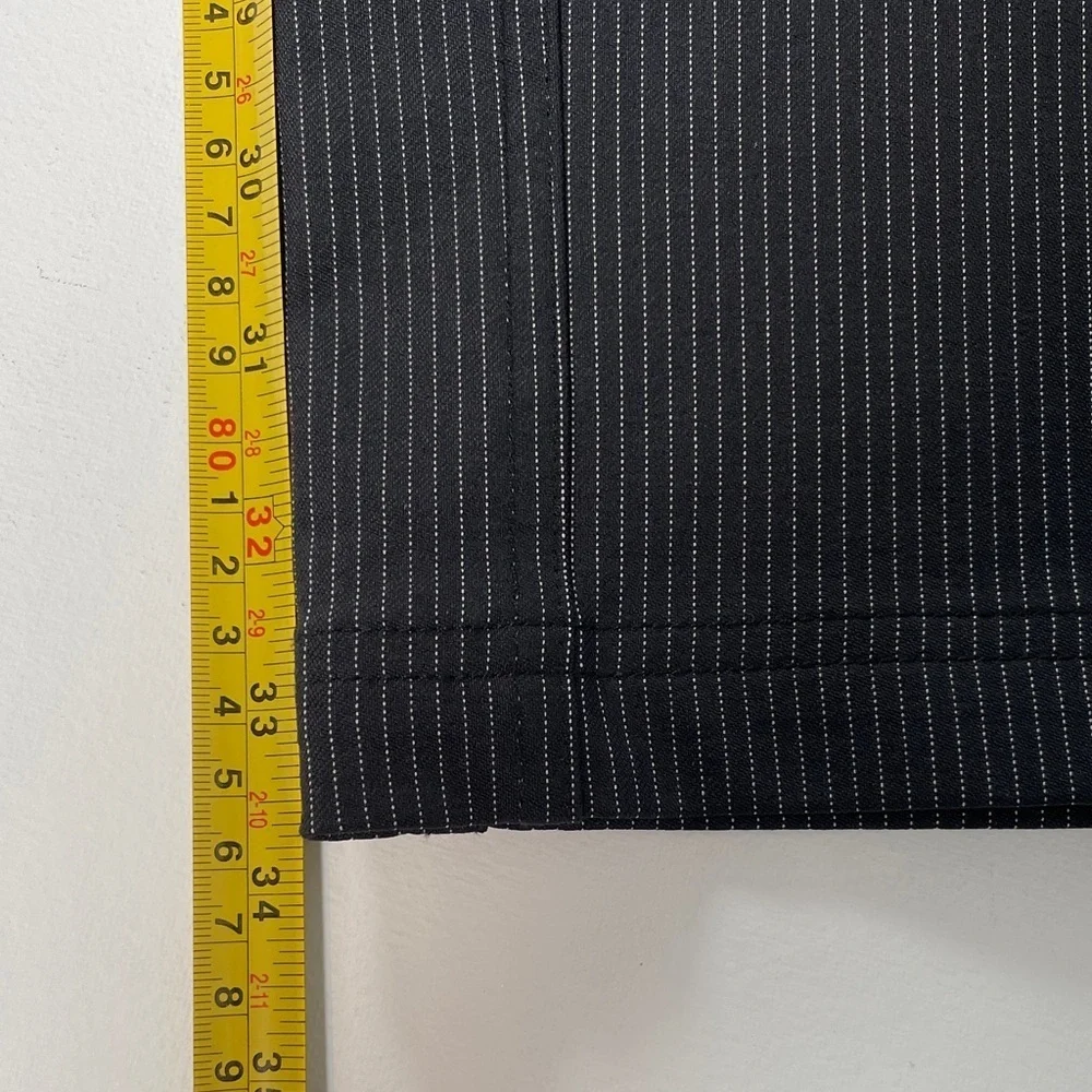 Lululemon Pinstripe Classic Fit Trousers Wet Dry Warm Men's Pants 36